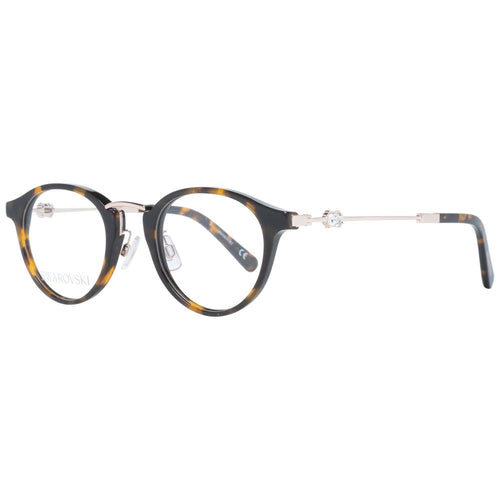 Swarovski Brown Plastic Glasses (Frames) - ClickThatClicks 