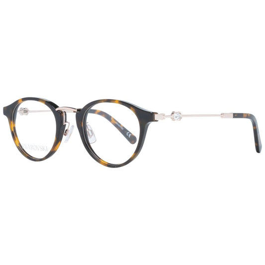 Swarovski Brown Plastic Glasses (Frames) - ClickThatClicks 