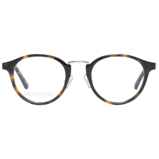 Swarovski Brown Plastic Glasses (Frames) - ClickThatClicks 
