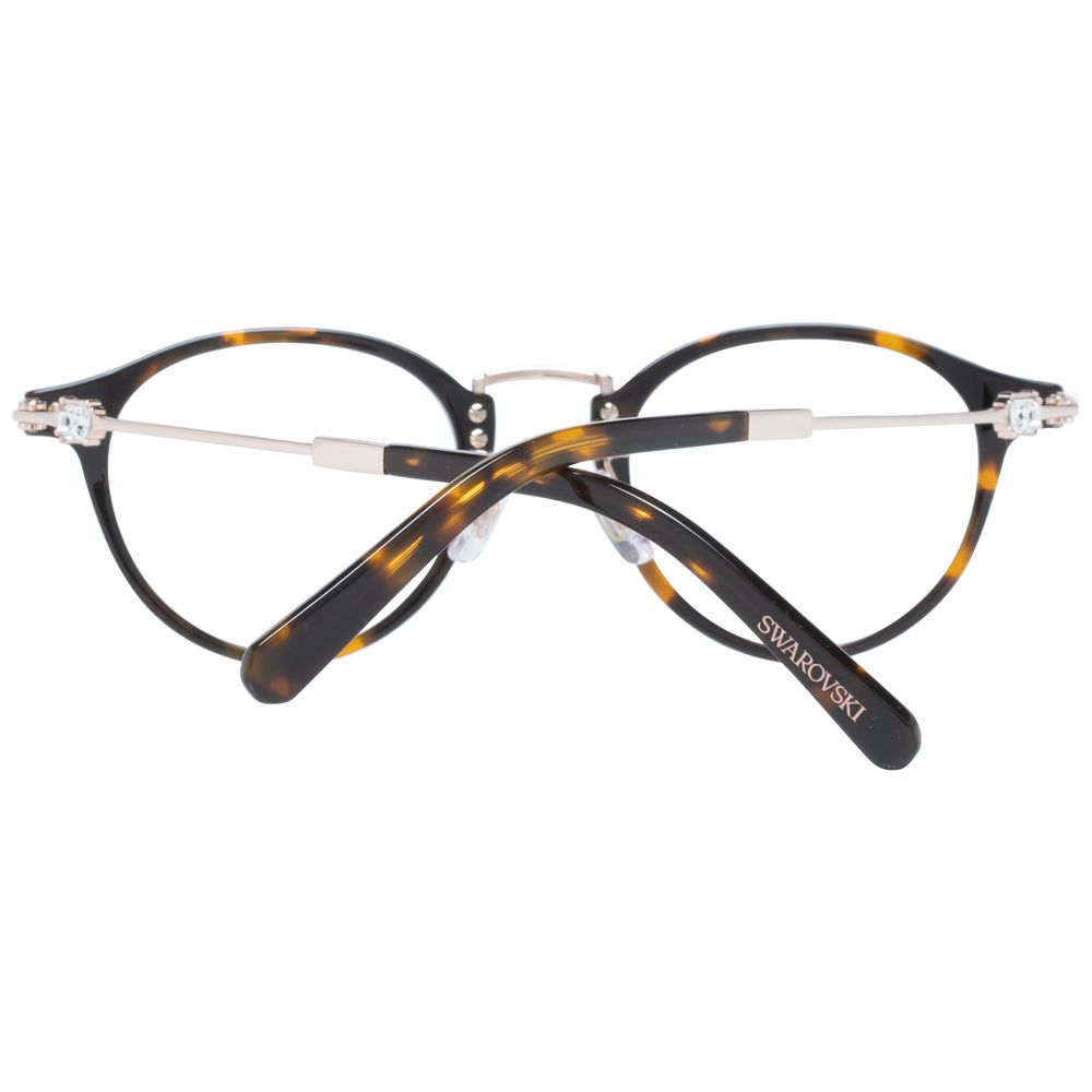 Swarovski Brown Plastic Glasses (Frames) - ClickThatClicks 