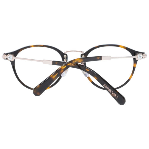 Swarovski Brown Plastic Glasses (Frames) - ClickThatClicks 