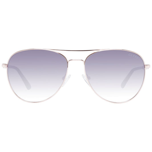 Guess Rose Gold Metal Sunglasses - ClickThatClicks 