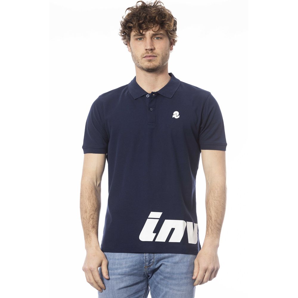 Invicta Blue Cotton Men Polo Shirt - ClickThatClicks 