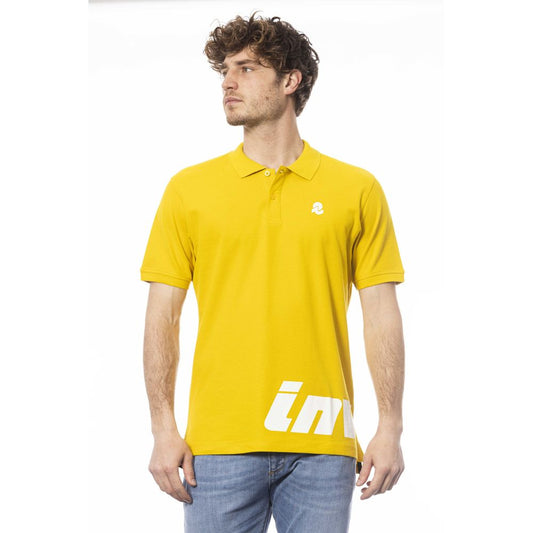 Invicta Yellow Cotton Men Polo Shirt - ClickThatClicks 