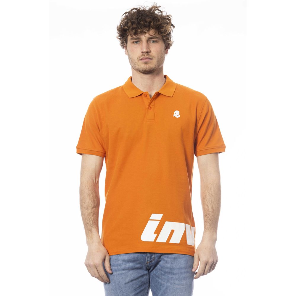 Invicta Orange Cotton Men Polo Shirt - ClickThatClicks 