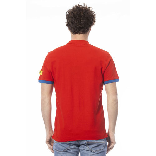 Invicta Red Cotton Men Polo Shirt - ClickThatClicks 