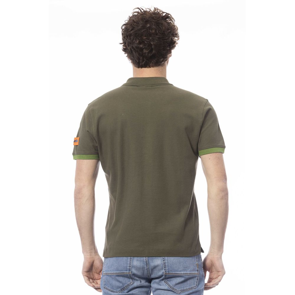 Invicta Green Cotton Men Polo Shirt - ClickThatClicks 