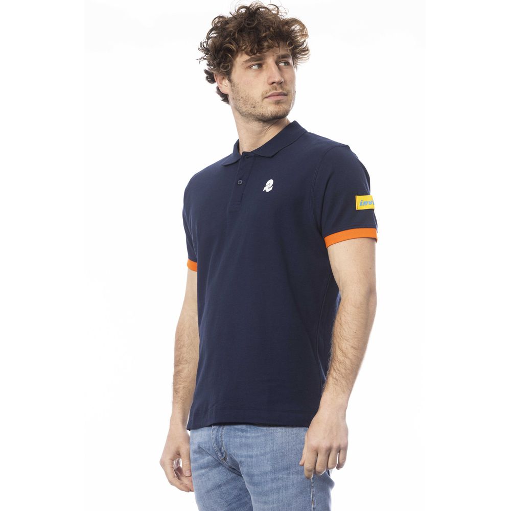 Invicta Blue Cotton Men's Polo Shirt - ClickThatClicks 