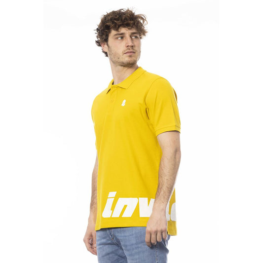 Invicta Yellow Cotton Men Polo Shirt - ClickThatClicks 