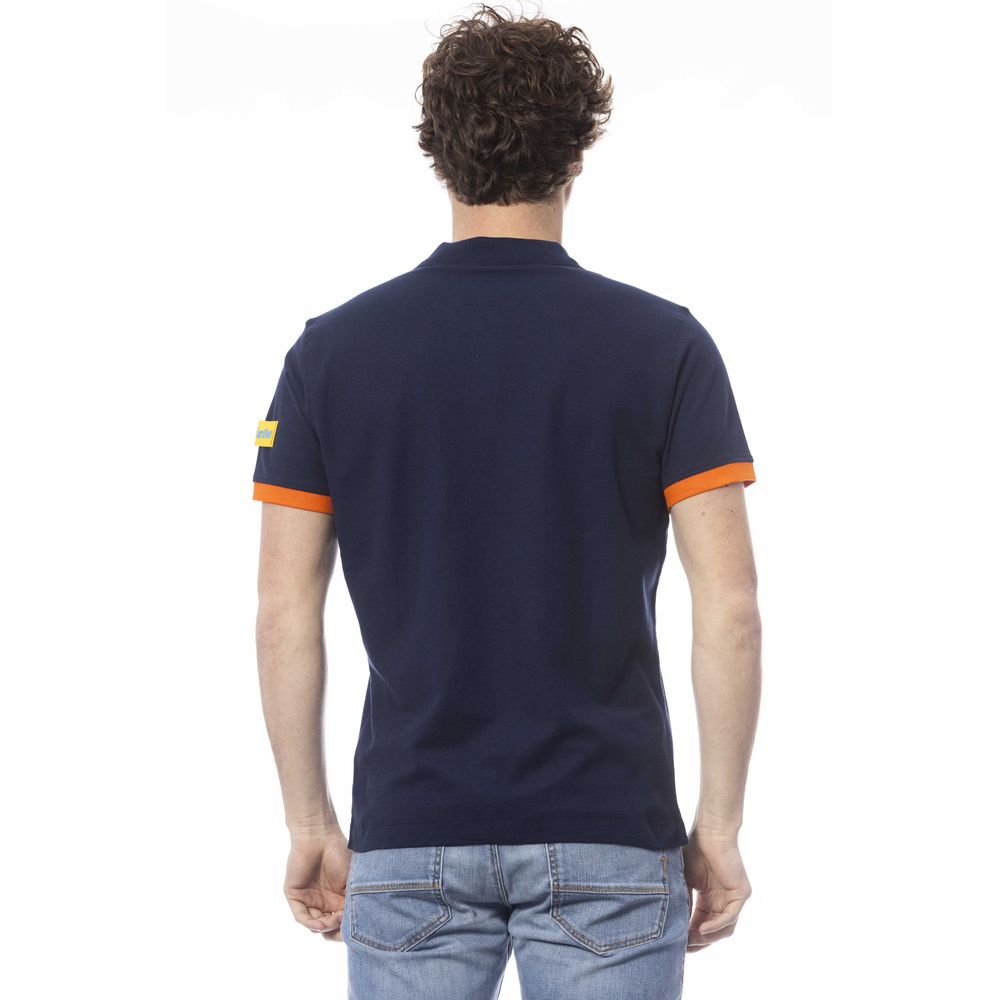 Invicta Blue Cotton Men's Polo Shirt - ClickThatClicks 