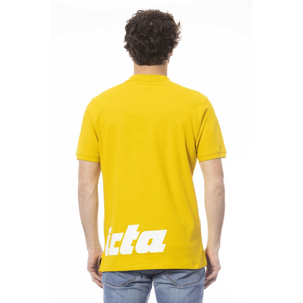 Invicta Yellow Cotton Men Polo Shirt - ClickThatClicks 