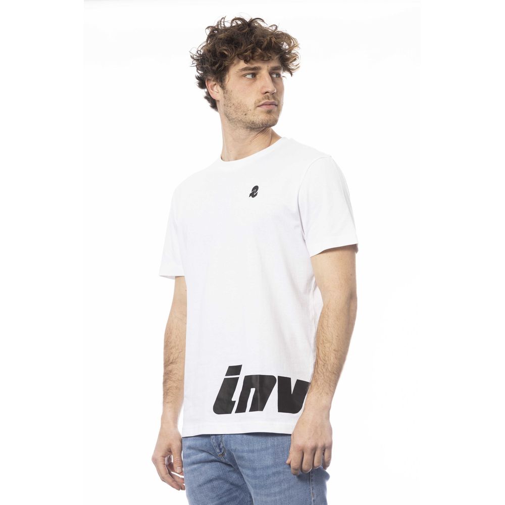 Invicta White Cotton Men T-Shirt - ClickThatClicks 