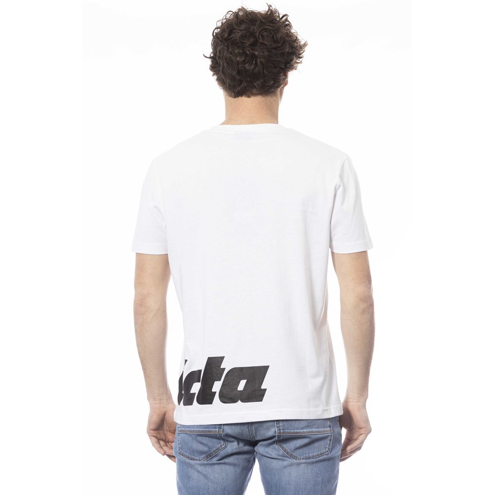 Invicta White Cotton Men T-Shirt - ClickThatClicks 