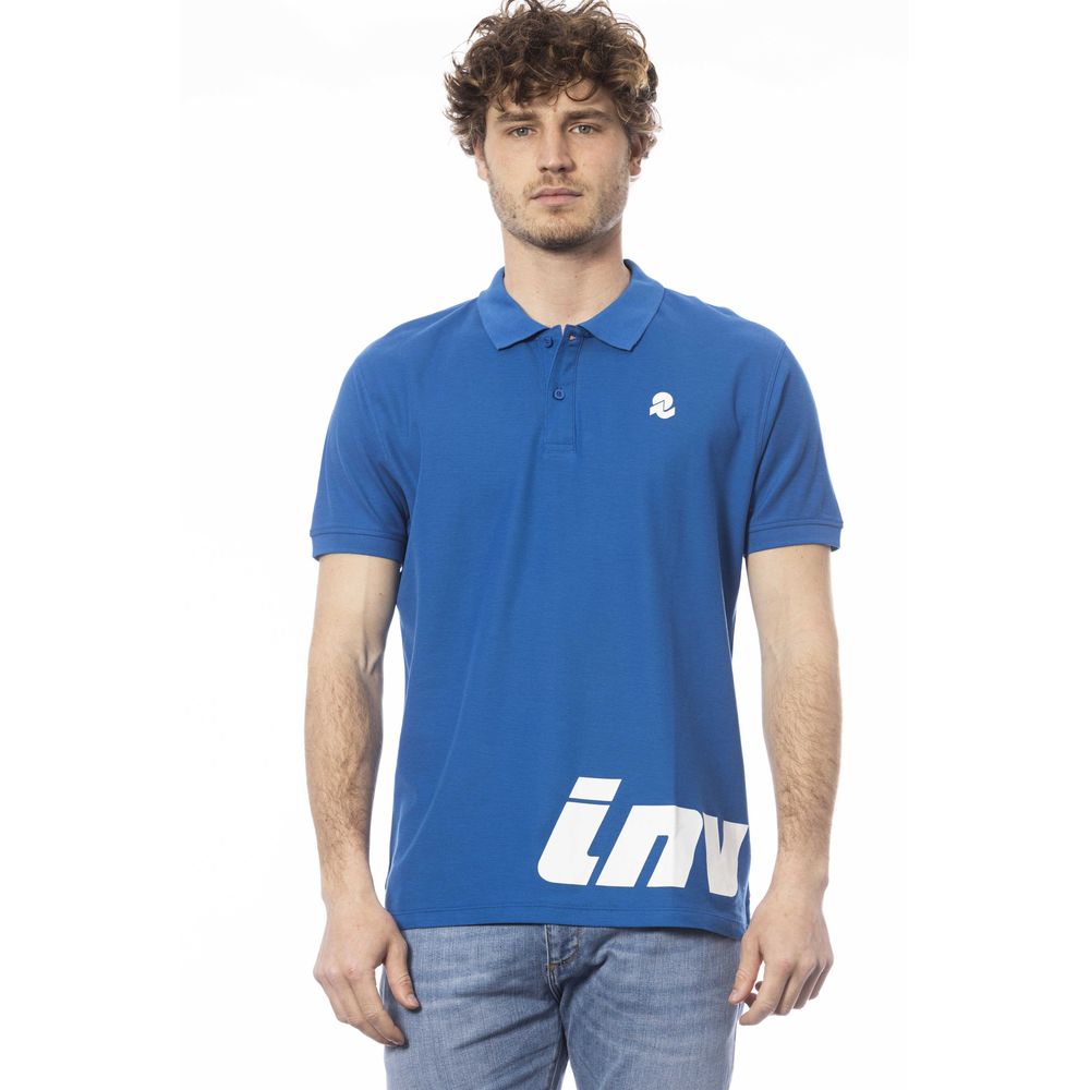 Invicta Blue Cotton Men Polo Shirt - ClickThatClicks 