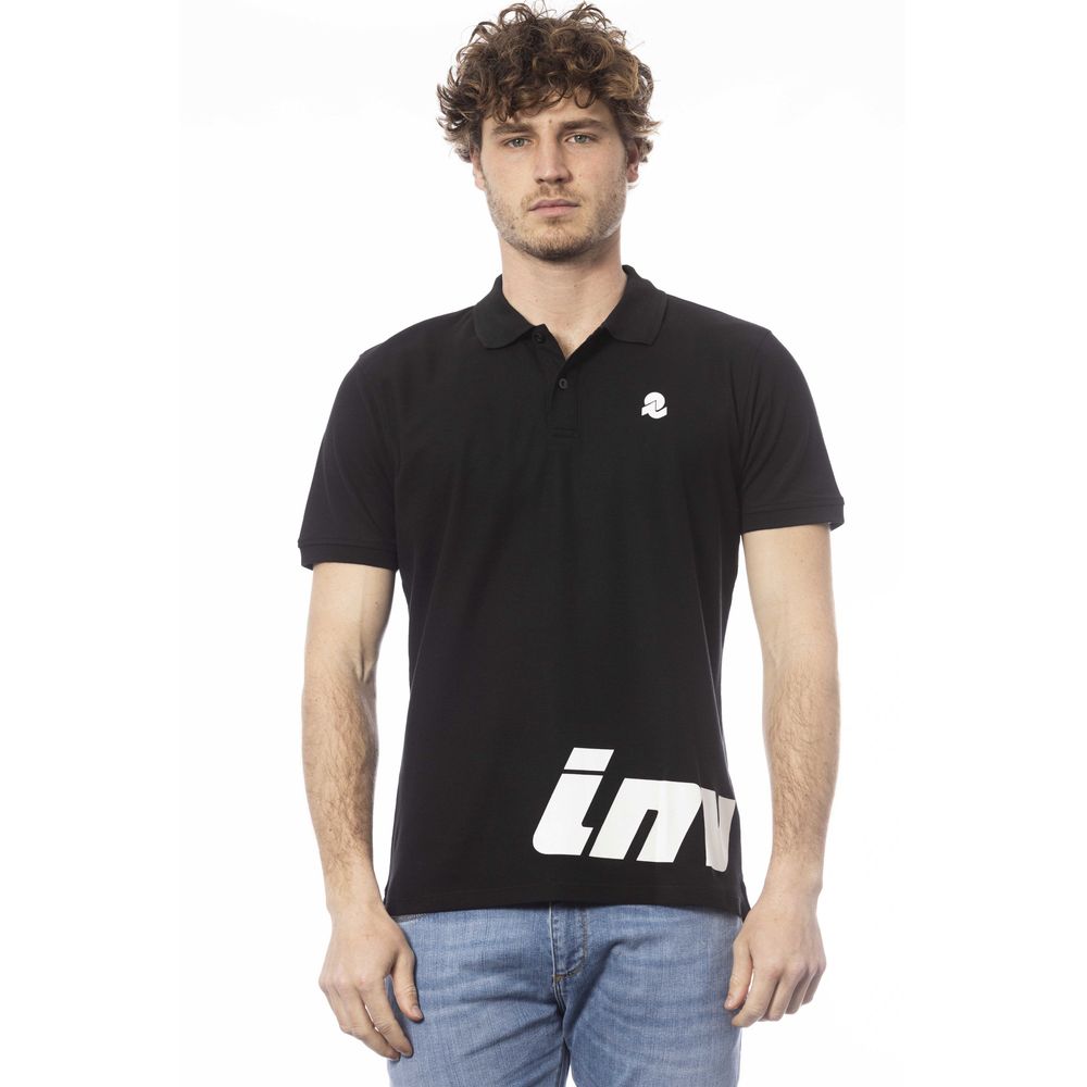 Invicta Black Cotton Men Polo Shirt - ClickThatClicks 