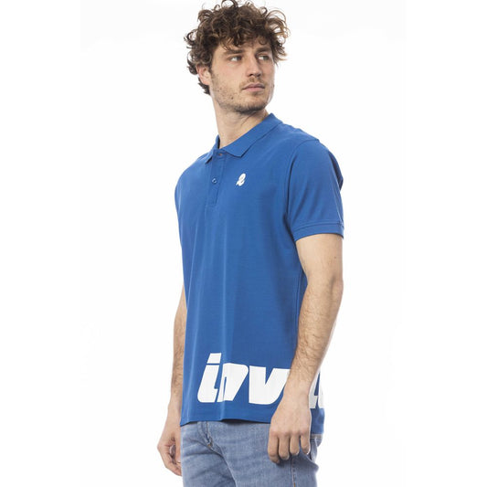 Invicta Blue Cotton Men Polo Shirt - ClickThatClicks 