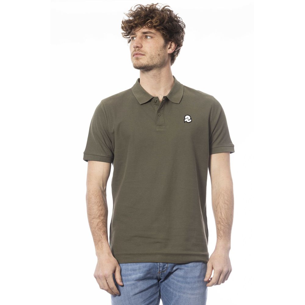 Invicta Green Cotton Men Polo Shirt - ClickThatClicks 