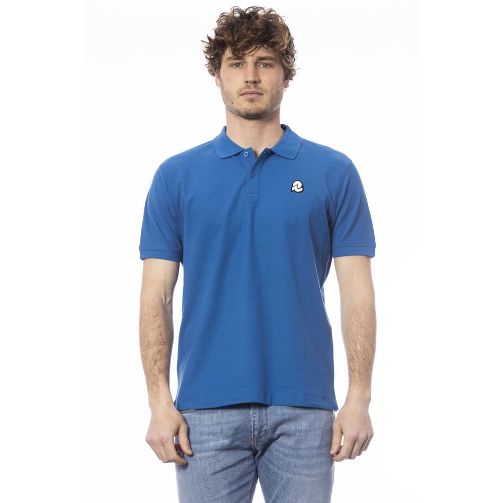 Invicta Blue Cotton Men Polo Shirt - ClickThatClicks 