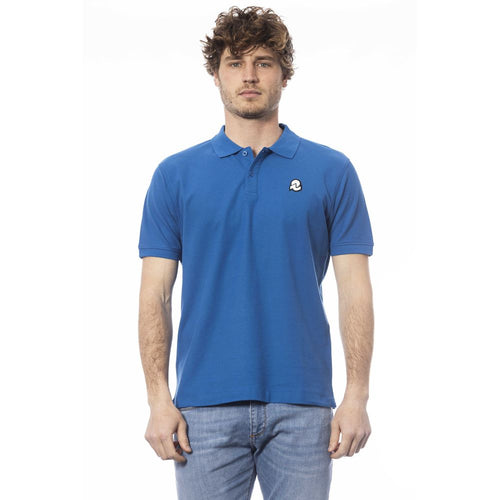 Invicta Blue Cotton Men Polo Shirt - ClickThatClicks 