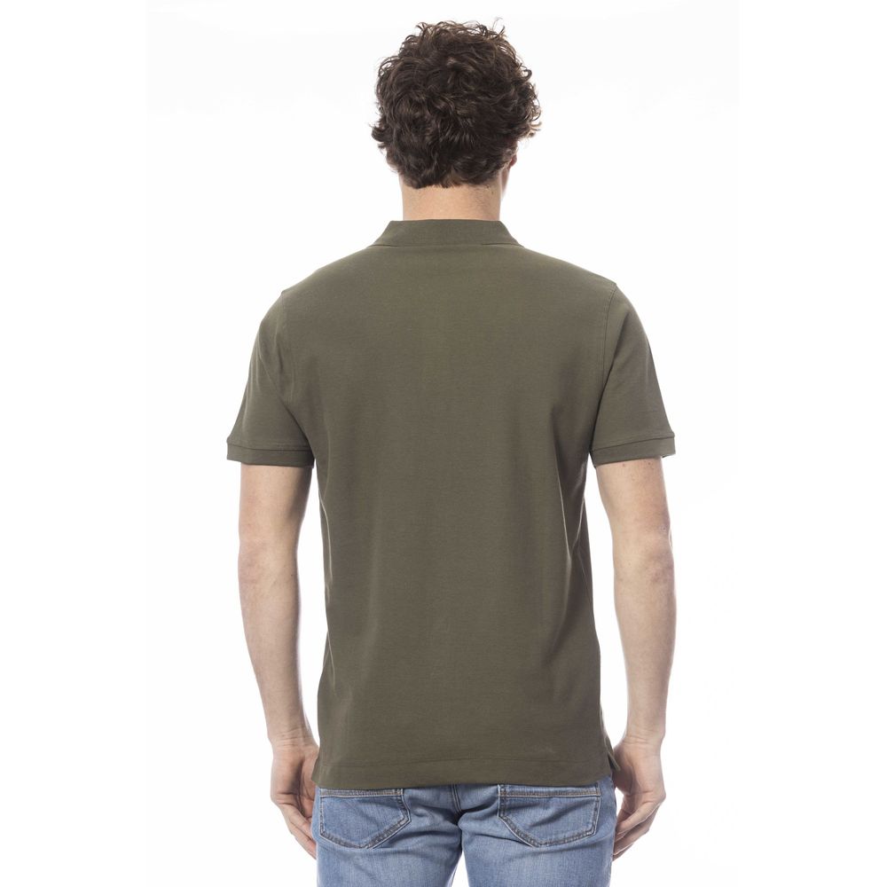 Invicta Green Cotton Men Polo Shirt - ClickThatClicks 