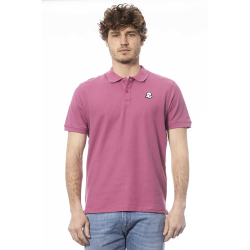 Invicta Purple Cotton Men Polo Shirt - ClickThatClicks 