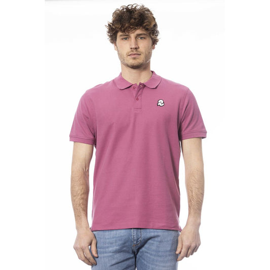 Invicta Purple Cotton Men Polo Shirt - ClickThatClicks 