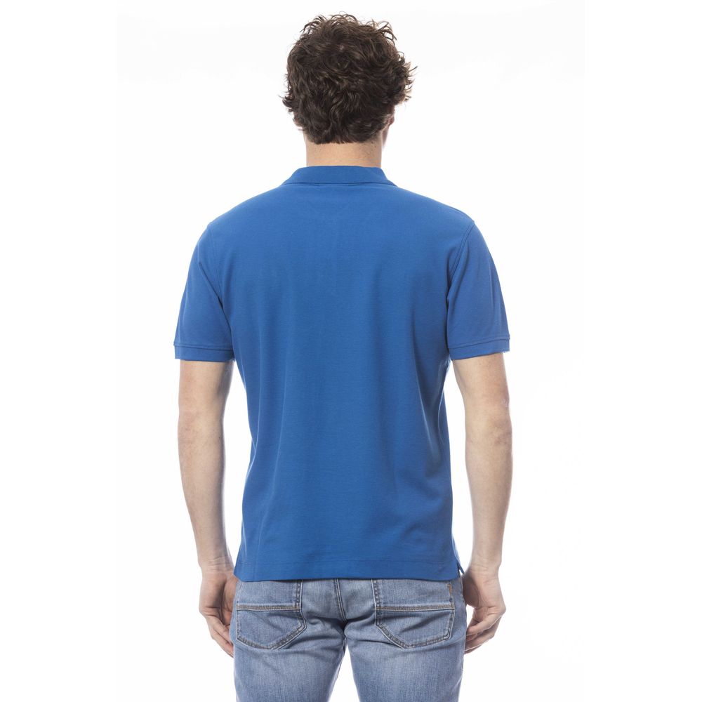 Invicta Blue Cotton Men Polo Shirt - ClickThatClicks 