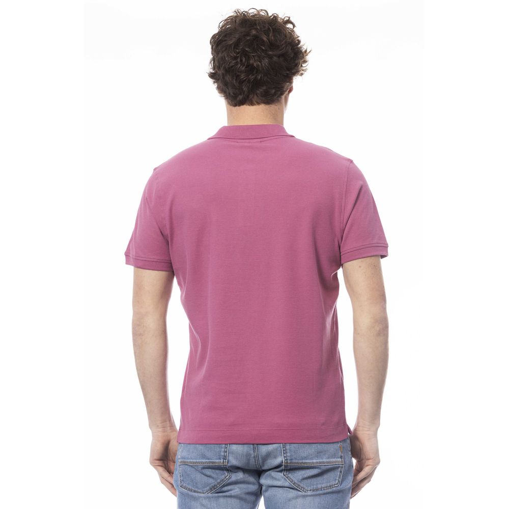 Invicta Purple Cotton Men Polo Shirt - ClickThatClicks 