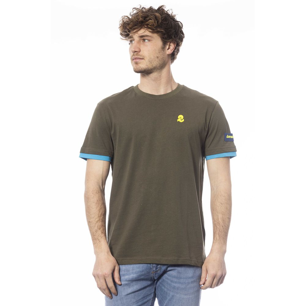 Invicta Green Cotton Men T-Shirt - ClickThatClicks 