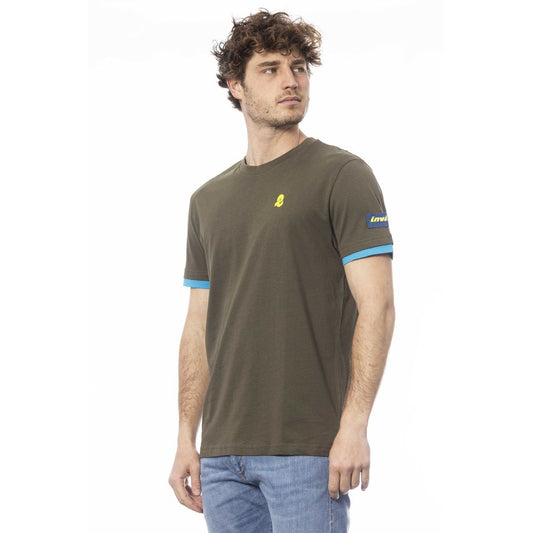 Invicta Green Cotton Men T-Shirt - ClickThatClicks 