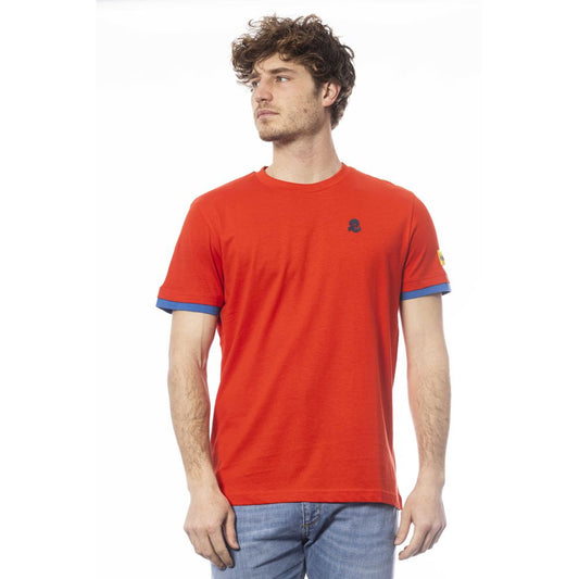 Invicta Red Cotton Men T-Shirt - ClickThatClicks 