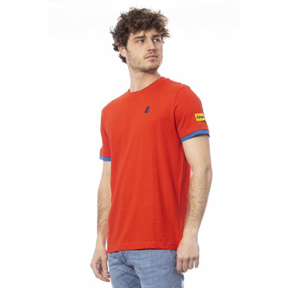 Invicta Red Cotton Men T-Shirt - ClickThatClicks 