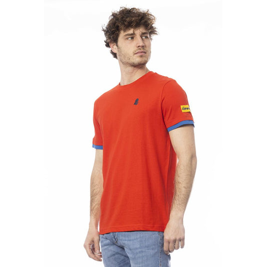 Invicta Red Cotton Men T-Shirt - ClickThatClicks 