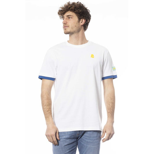 Invicta White Cotton Men's T-Shirt - ClickThatClicks 