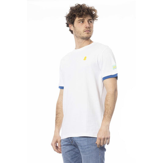Invicta White Cotton Men's T-Shirt - ClickThatClicks 