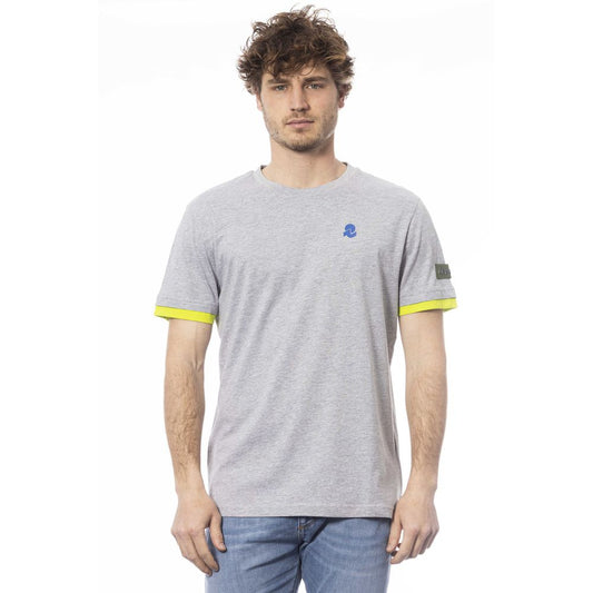 Invicta Gray Cotton Men T-Shirt - ClickThatClicks 