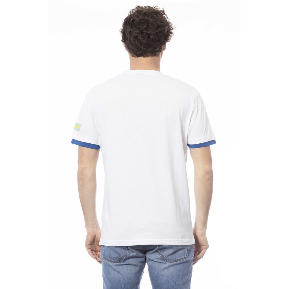 Invicta White Cotton Men's T-Shirt - ClickThatClicks 