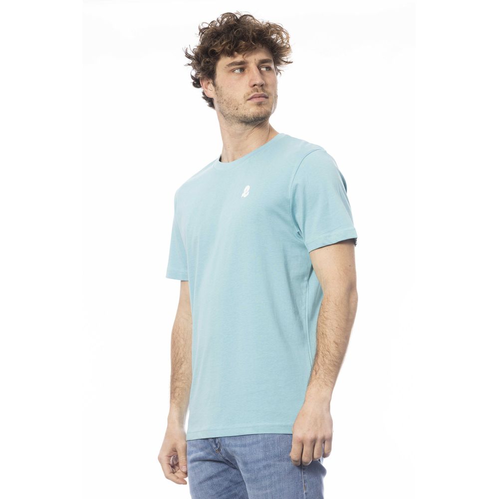 Invicta Light Blue Cotton Men T-Shirt - ClickThatClicks 