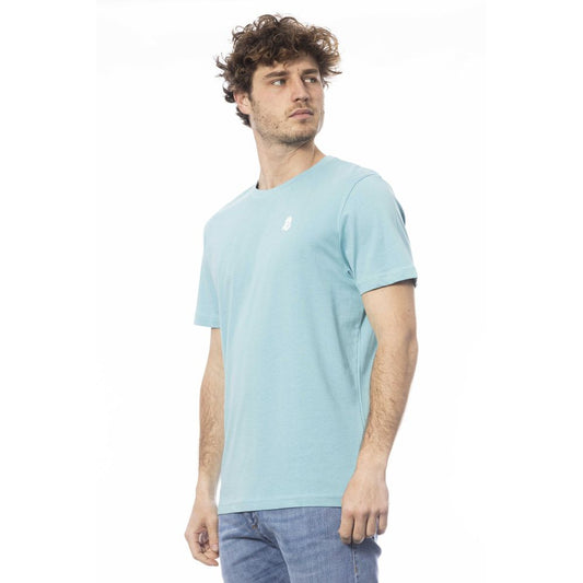 Invicta Light Blue Cotton Men T-Shirt - ClickThatClicks 