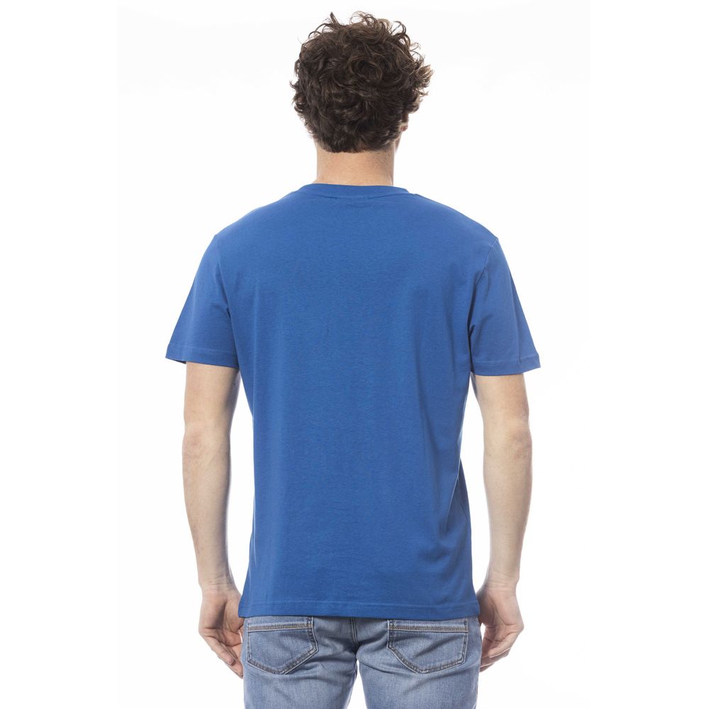 Invicta Blue Cotton Men T-Shirt - ClickThatClicks 
