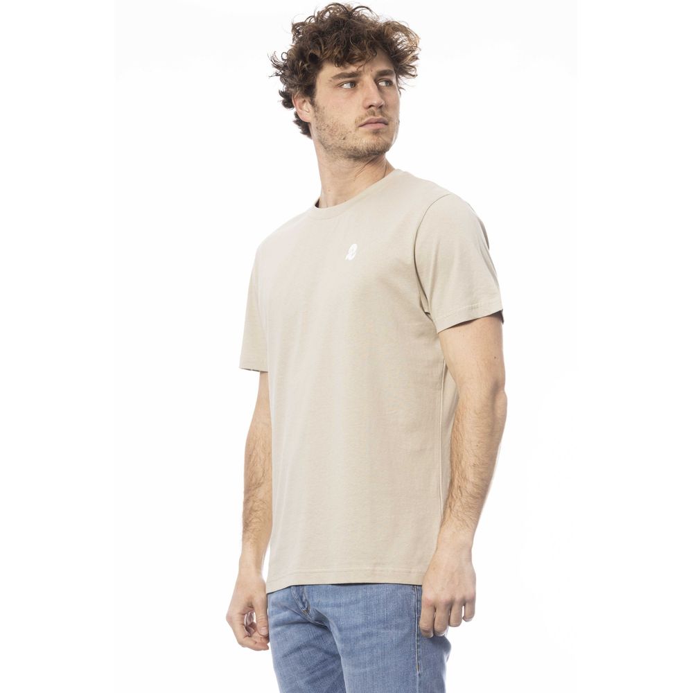 Invicta Beige Cotton Men T-Shirt - ClickThatClicks 