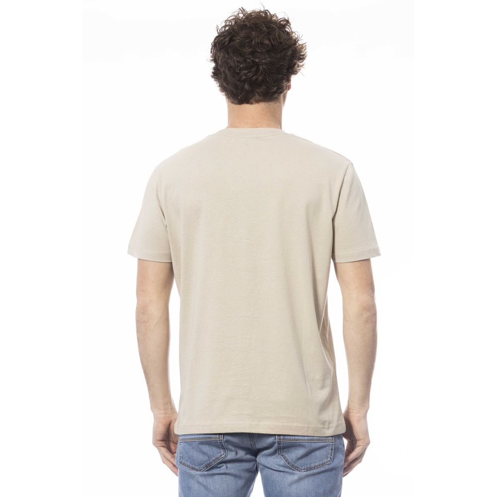 Invicta Beige Cotton Men T-Shirt - ClickThatClicks 