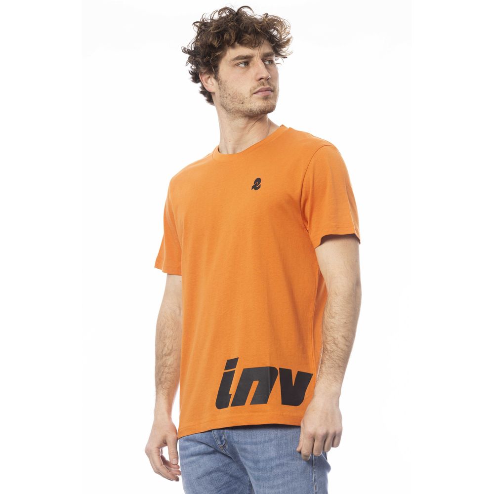 Invicta Orange Cotton Men T-Shirt - ClickThatClicks 