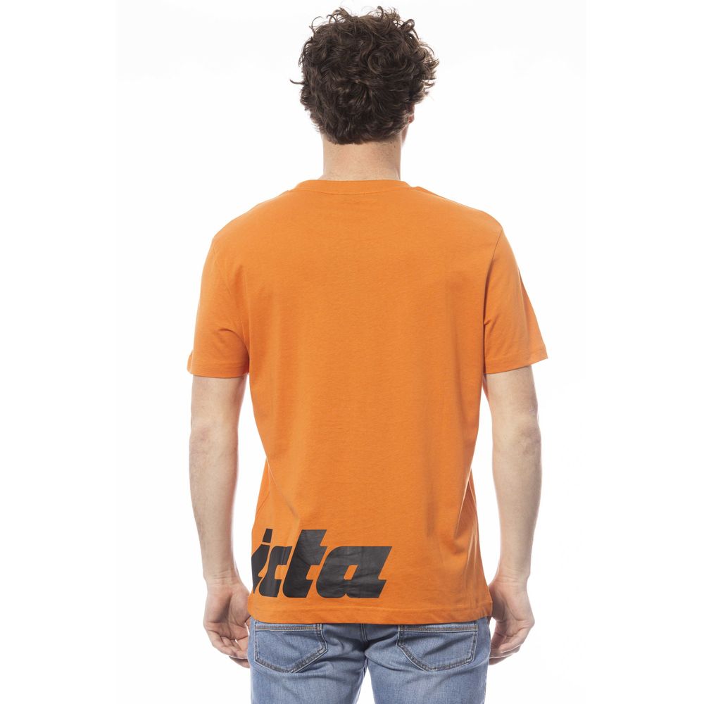 Invicta Orange Cotton Men T-Shirt - ClickThatClicks 