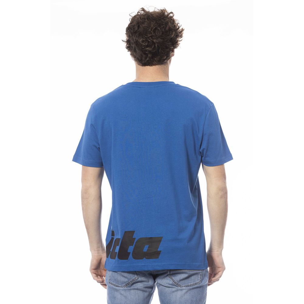 Invicta Blue Cotton Men T-Shirt - ClickThatClicks 