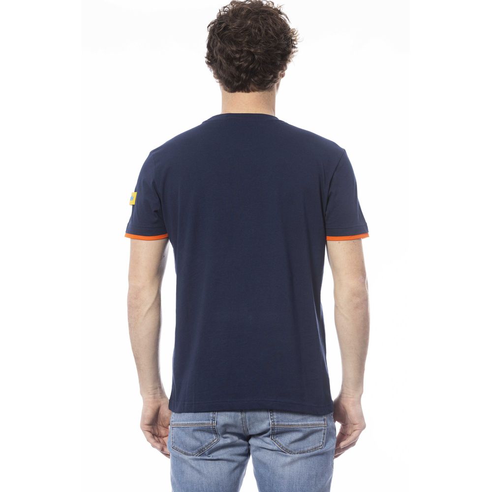 Invicta Blue Cotton Men's T-Shirt - ClickThatClicks 
