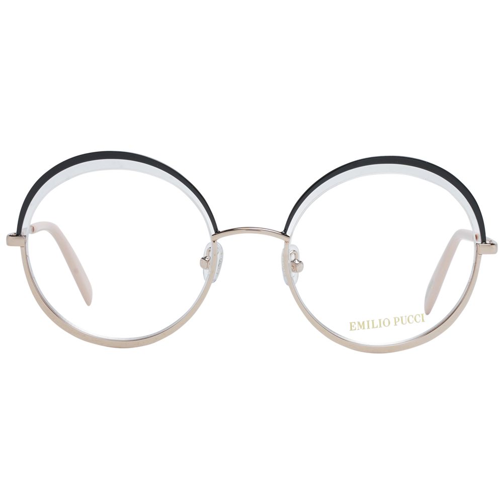 Emilio Pucci Black Metal Glasses (Frames) - ClickThatClicks 