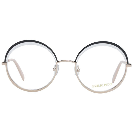 Emilio Pucci Black Metal Glasses (Frames) - ClickThatClicks 