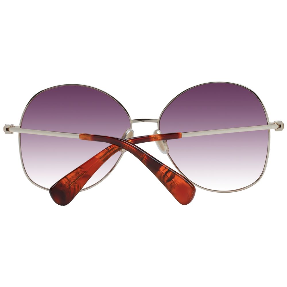 Max Mara Gold Metal Sunglasses - ClickThatClicks 