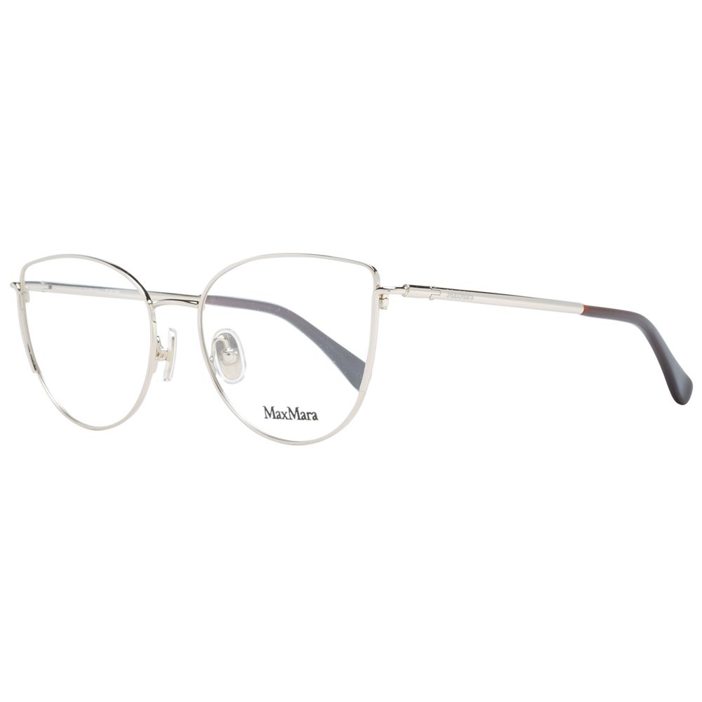 Max Mara Gold Metal Glasses (Frames) - ClickThatClicks 